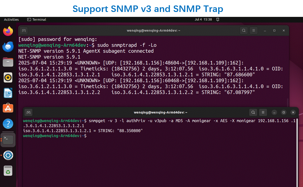 Soporte SNMP