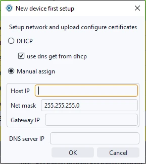 Configuración inicial de dispositivo antiguo